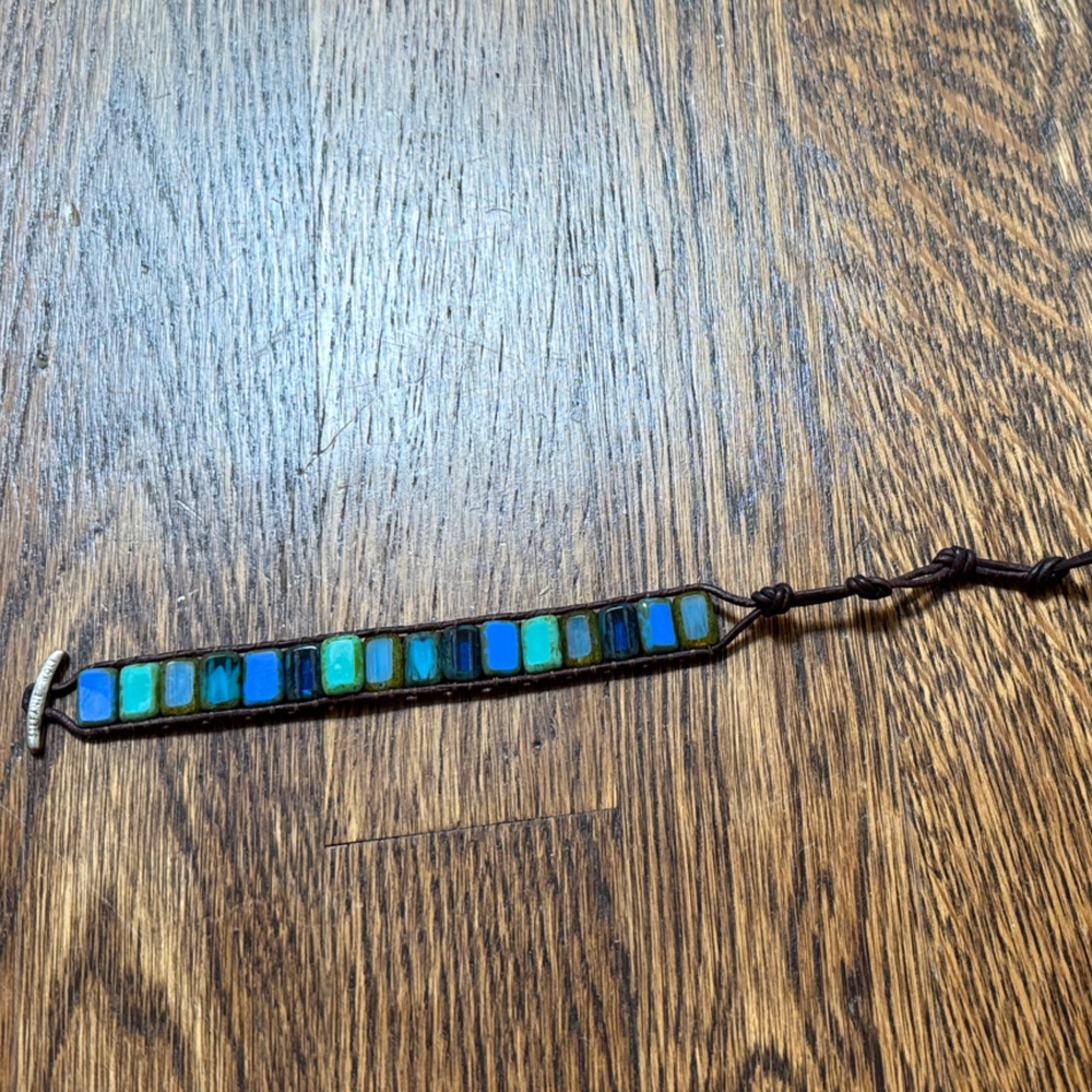 Handcrafted Multicolor Beaded Bracelet - Picture 5 of 5